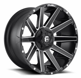 Fuel Matte Black Milled