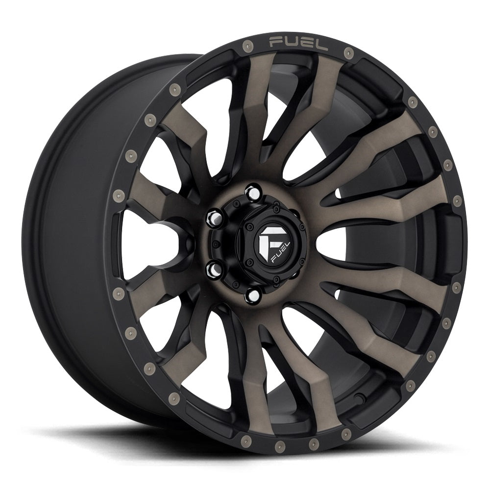 Fuel D674 Matte Black Dark Tint