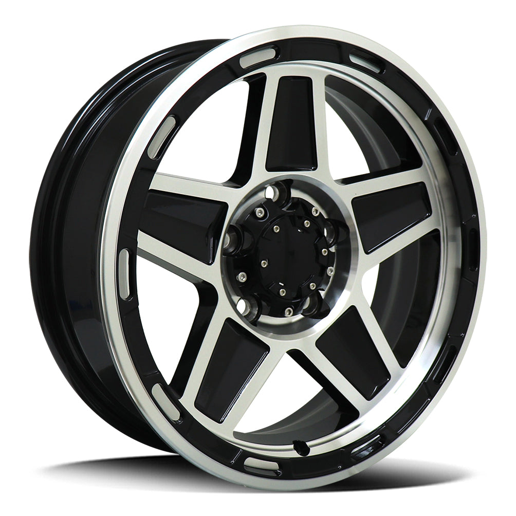 Diezel Black Machined Face