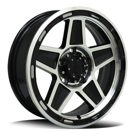 Diezel Black Machined Face