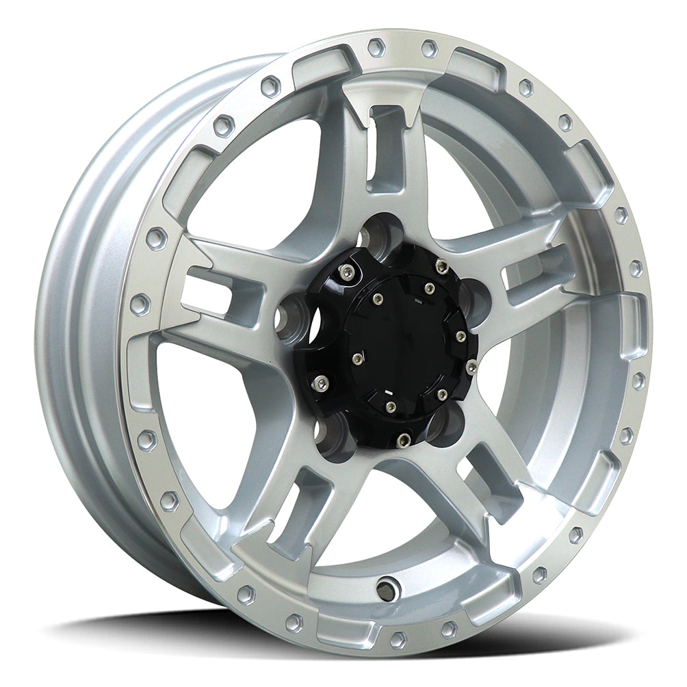 Diezel Gloss Silver Machined