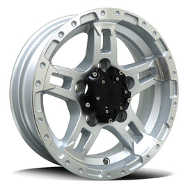 Diezel Gloss Silver Machined