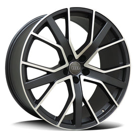 Replica Audi 7869 Matte Anthracite Polished Lip