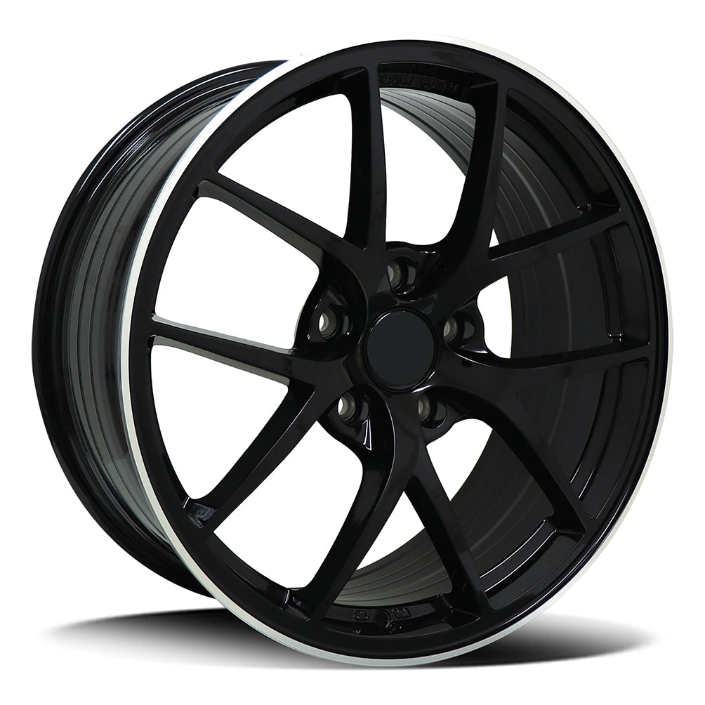Diezel 885 SBB-Super-Rid Gloss Black Milled Lip