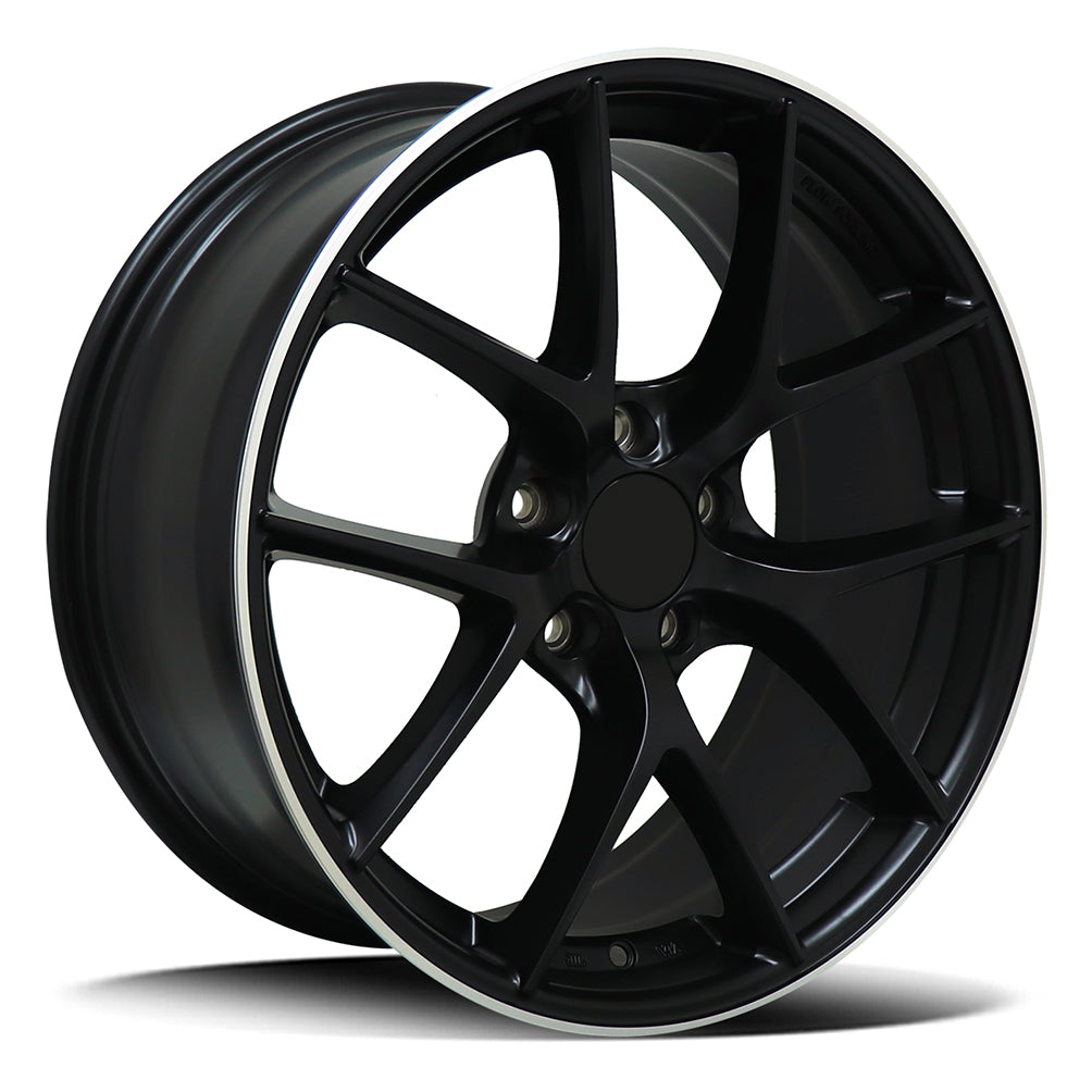 Diezel 889 SBB-CI-R Satin Black Milled Lip