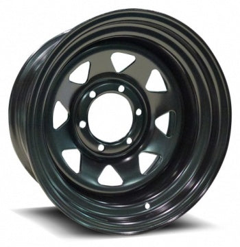 Diezel Steel A17-LR 8-Spoke Black