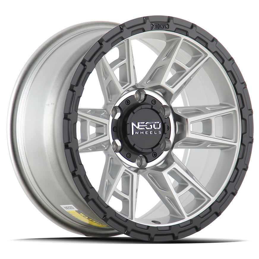 Negu N10 Silver Machined Black Lip