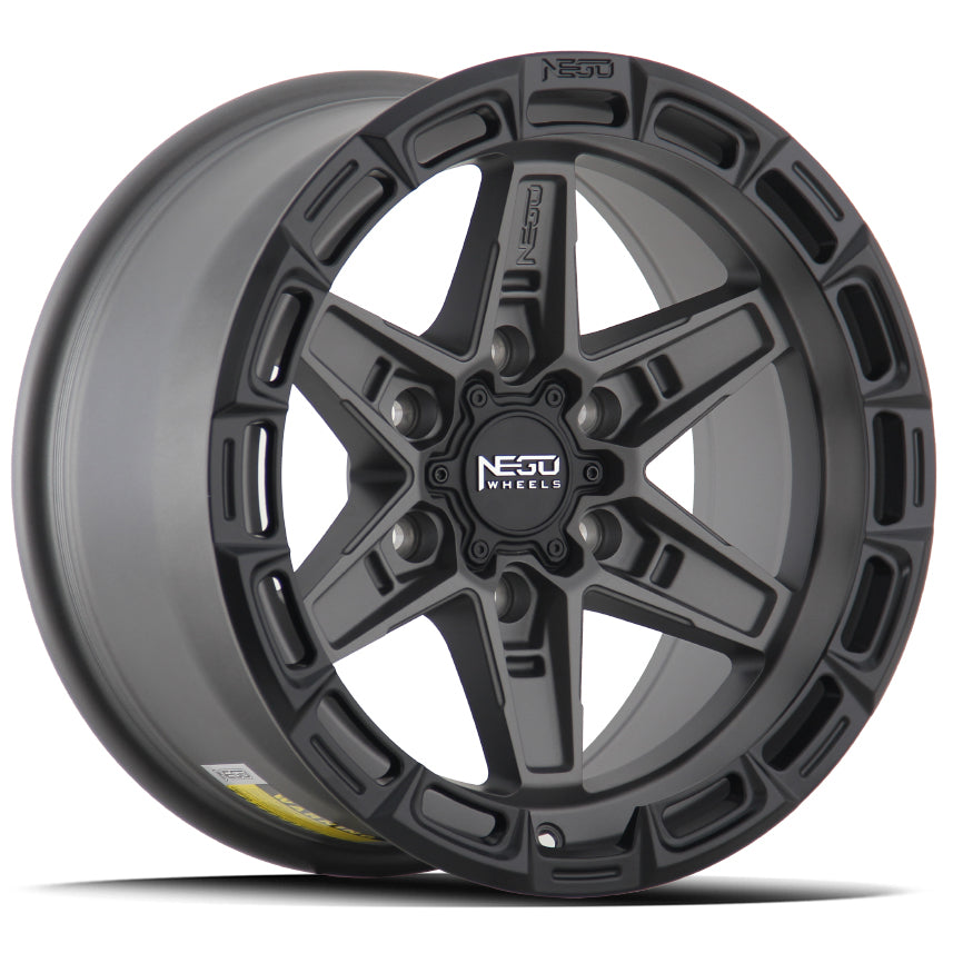Negu N11 Matte Gunmetal Black Lip