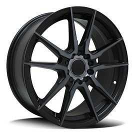 DTM Indigo Satin Black Oil Face