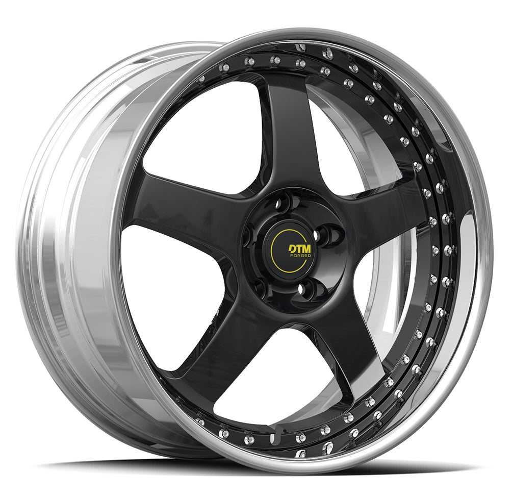 DTM Forged Series T064 Satin Black Polish Lip