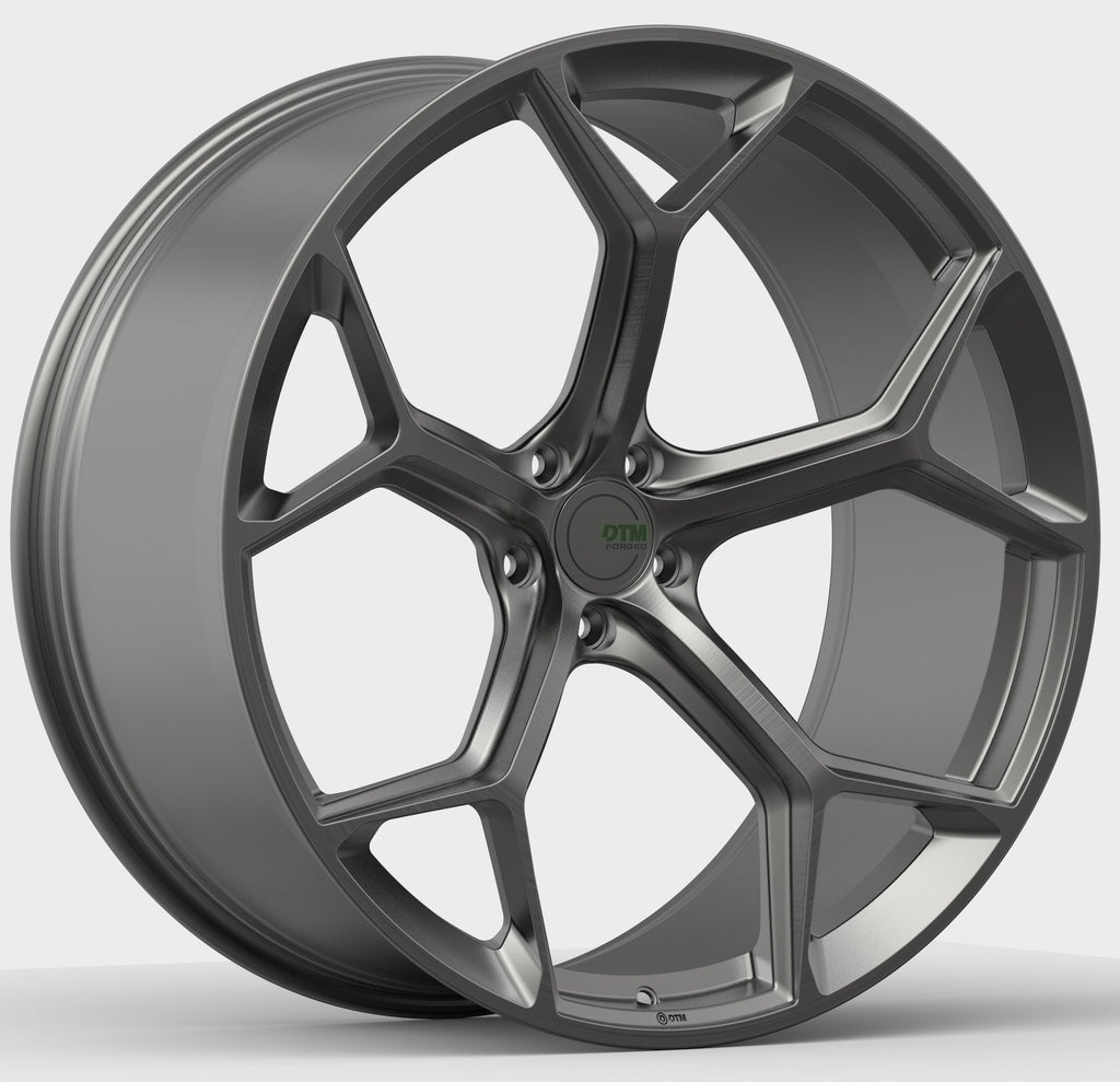 DTM Forged Series Frs Satin Brushed Dark Gunmetal Tint Clear