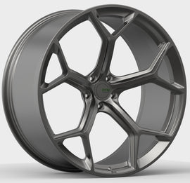 DTM Forged Series Frs Satin Brushed Dark Gunmetal Tint Clear