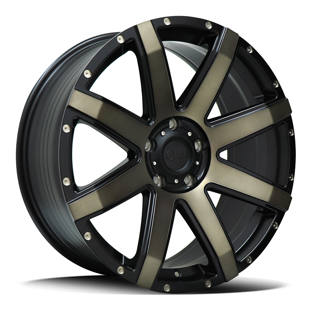 DTM HD Stiletto Satin Black Dark Bronze Tint