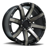 DTM HD Stiletto Satin Black Dark Grey Tint