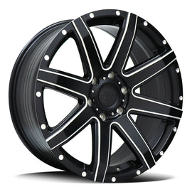 DTM HD Stiletto Satin Black Milled