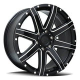 DTM HD Stiletto Satin Black Milled