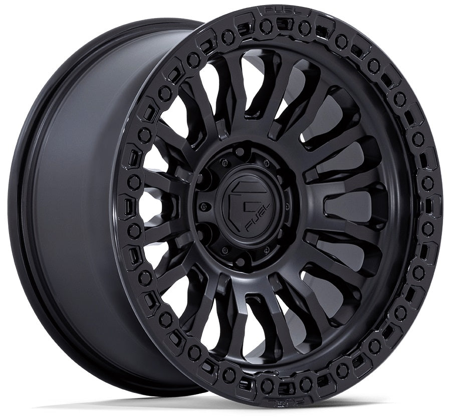 Fuel Fc857mb Matte Black Gloss Black Lip