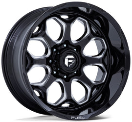 Fuel Fc862 Gloss Black Milled