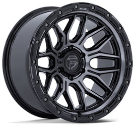 Fuel Fc881 Gloss Black Machined Grey Tint