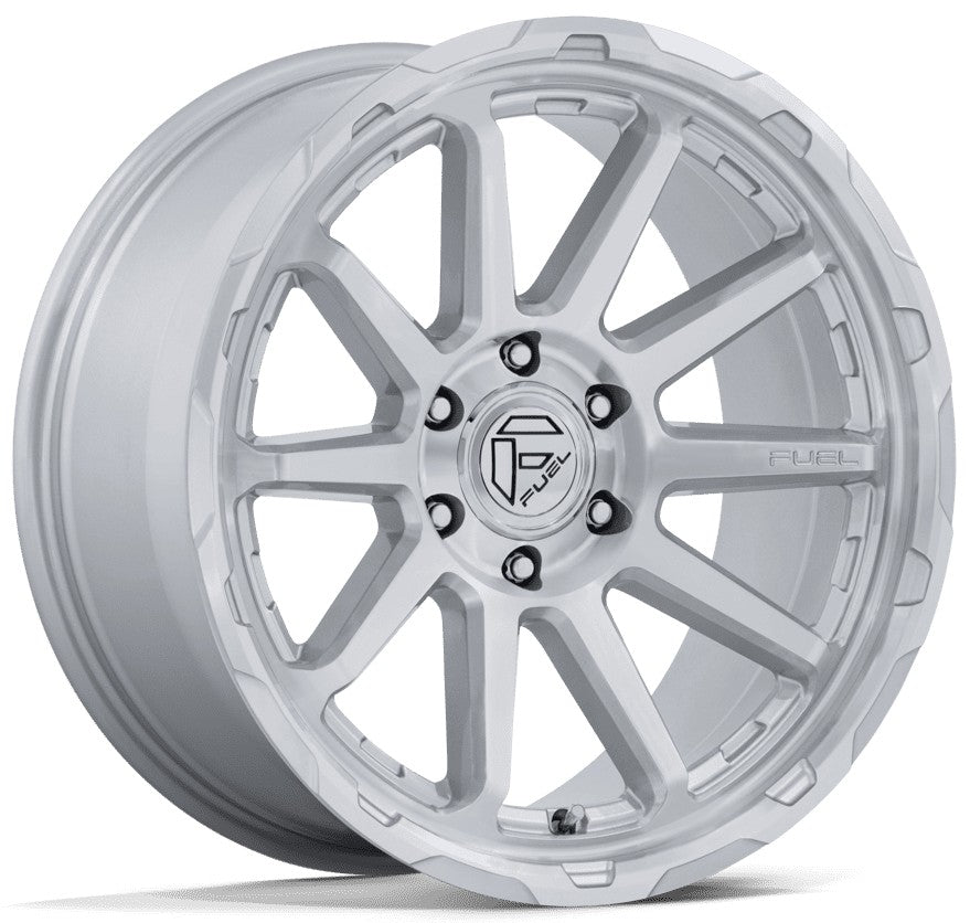 Fuel Fc887 Gloss Silver Machined Face