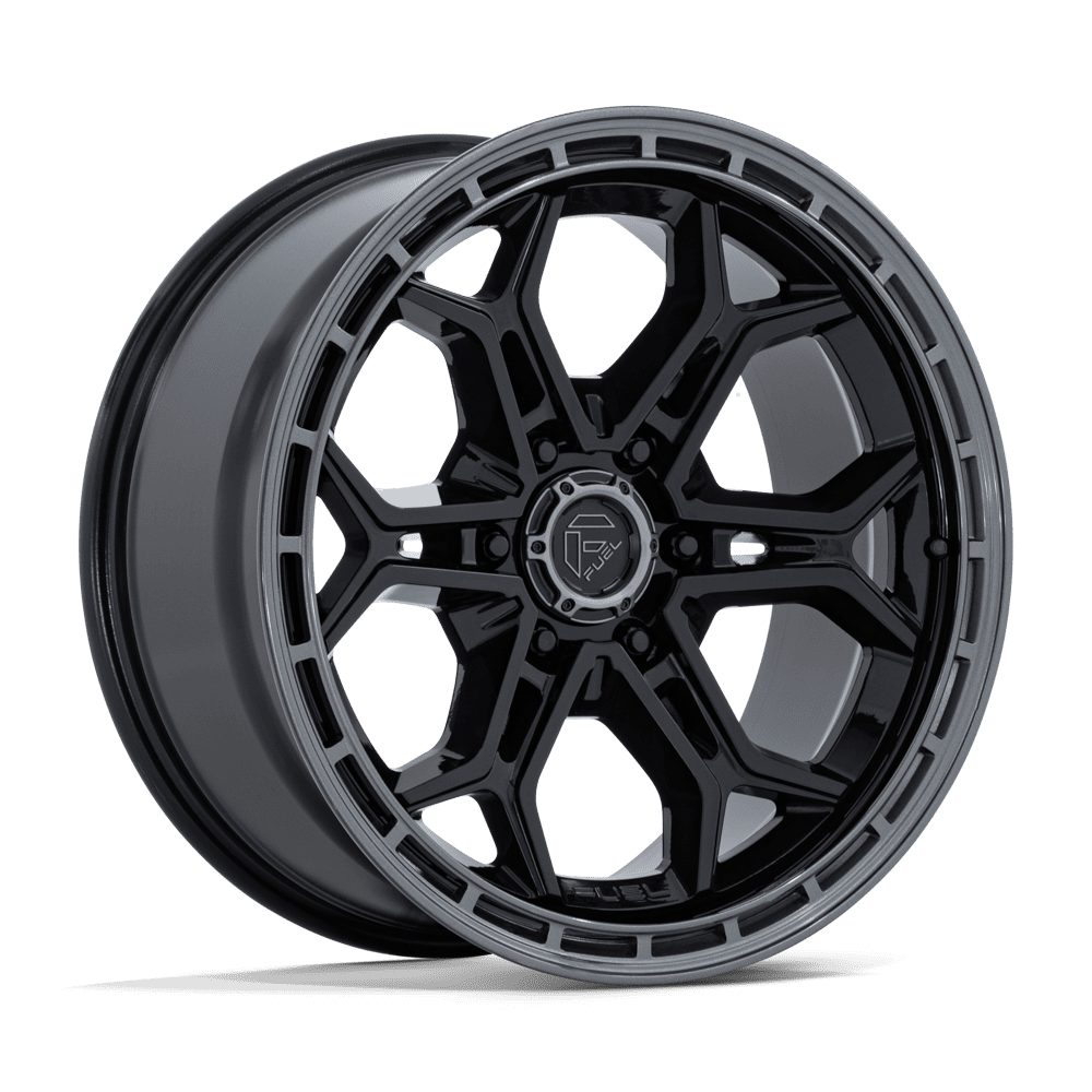 Fuel Fc896d Black With Gunmetal Lip