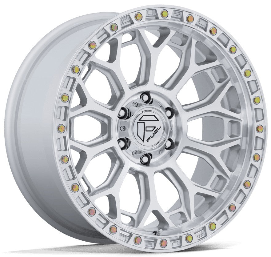 Fuel Fc901sd Gloss Silver Machined Face