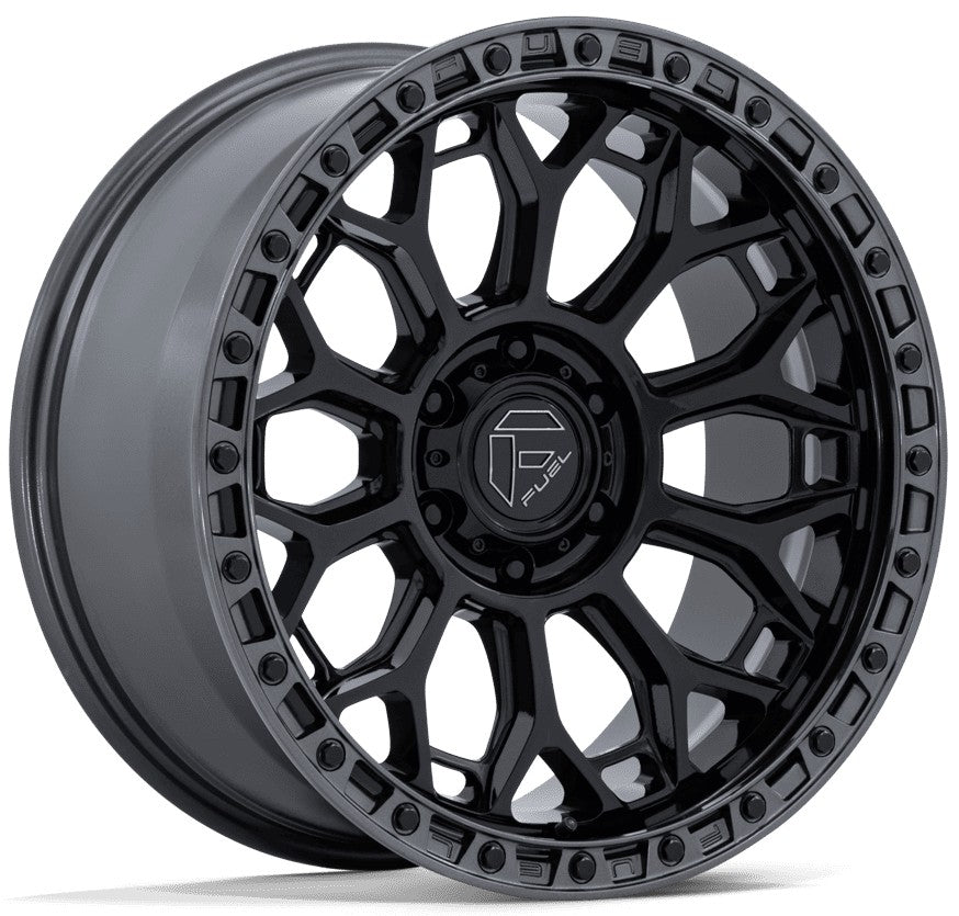 Fuel Fc901 Gloss Black Gunmetal Ring
