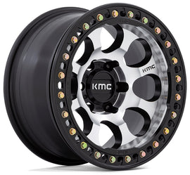 KMC Machined Face Black Lip