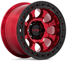 Load image into Gallery viewer, KMC XD Km237 Gloss Candy Red Black Lip
