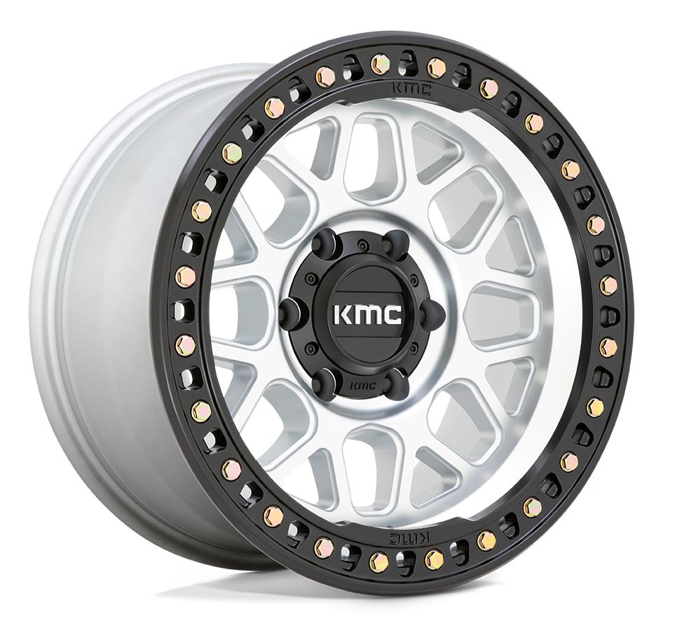 KMC Km549 Machined Satin Black Lip