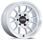 KMC XD Km729 Gloss Silver Machined Face