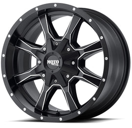 Moto Metal Mo970 Satin Black Milled Spokes