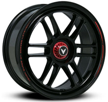 Load image into Gallery viewer, Lenso VNR Super-GT Venom Gloss Black Red Cap