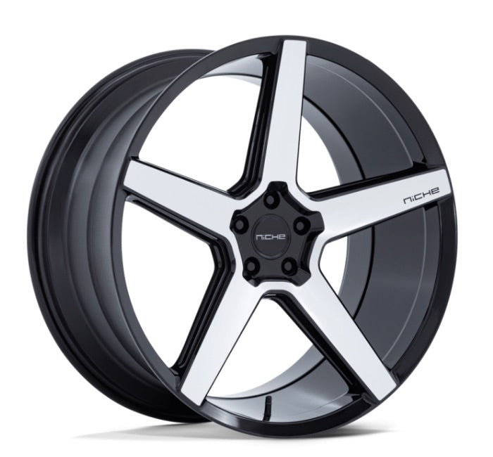 Niche Nc283bd Gloss Black Machined Face