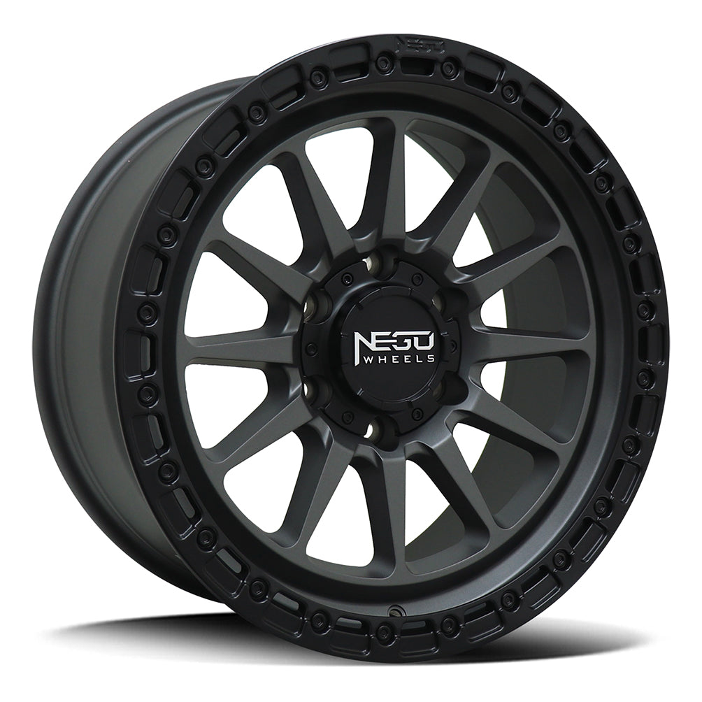 Negu N07 Matte Gunmetal Black Lip