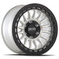 Negu N12 Silver Machined Matte Black Lip