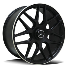 Load image into Gallery viewer, Replica Mercedes 7132 Satin Black Machined Lip