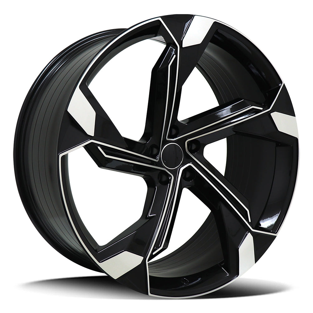 Replica Audi Rea5818gb Gloss Black Machined