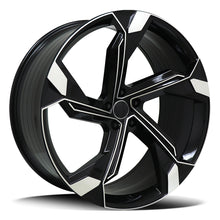 Load image into Gallery viewer, Replica Audi Rea5818gb Gloss Black Machined