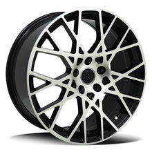 Load image into Gallery viewer, Replica Audi Gloss Black Machined Face