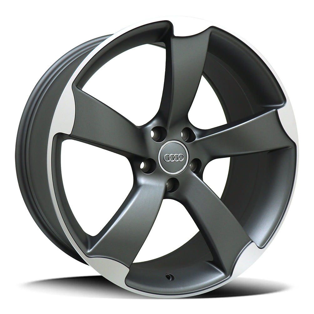 Replica Audi Rea628mgmf Gunmetal Machined Face
