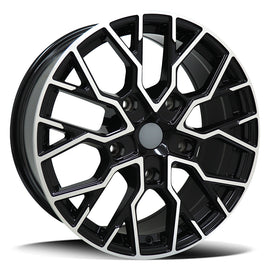 Replica Ford Gloss Black Machined Face