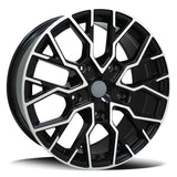 Replica Ford Gloss Black Machined Face