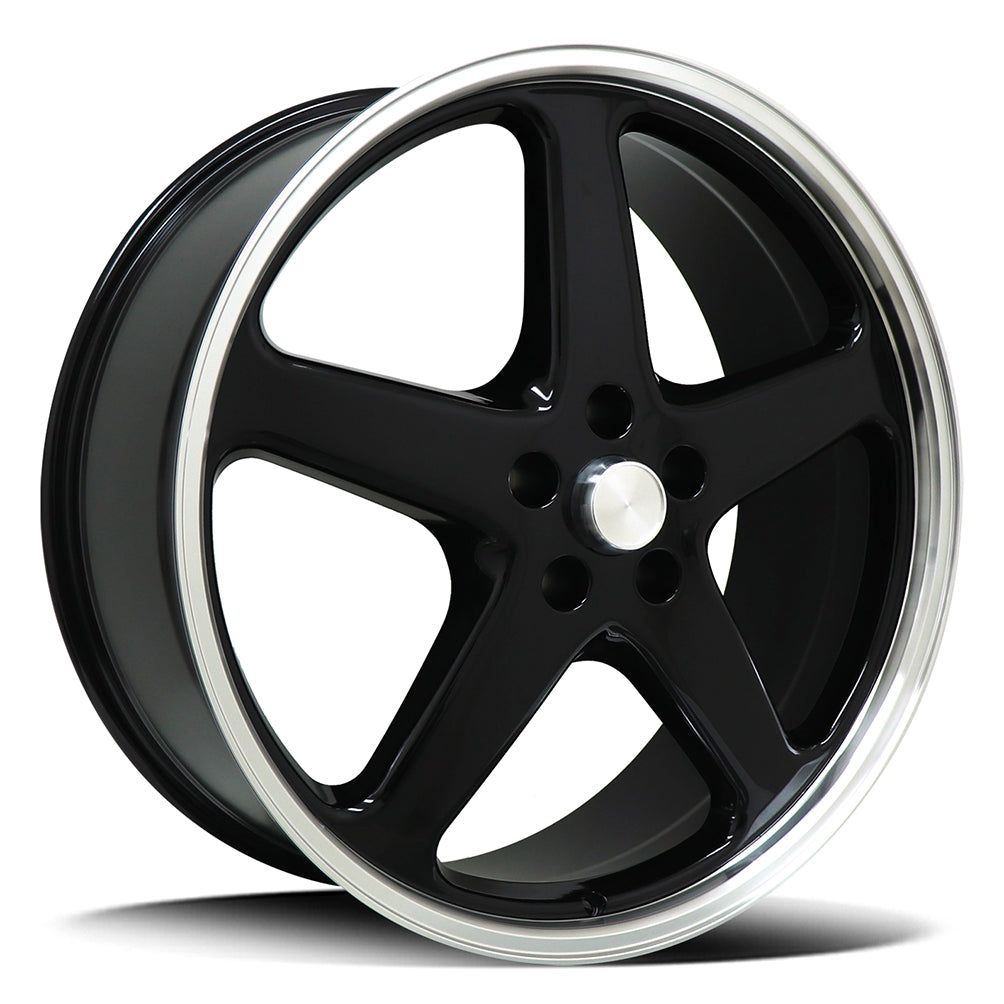 Replica Holden Gloss Black Machined Lip