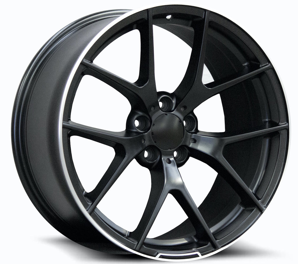Replica Mercedes 1328 Matte Black Polish Edge