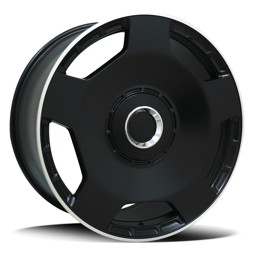 Replica Mercedes Satin Black Milled