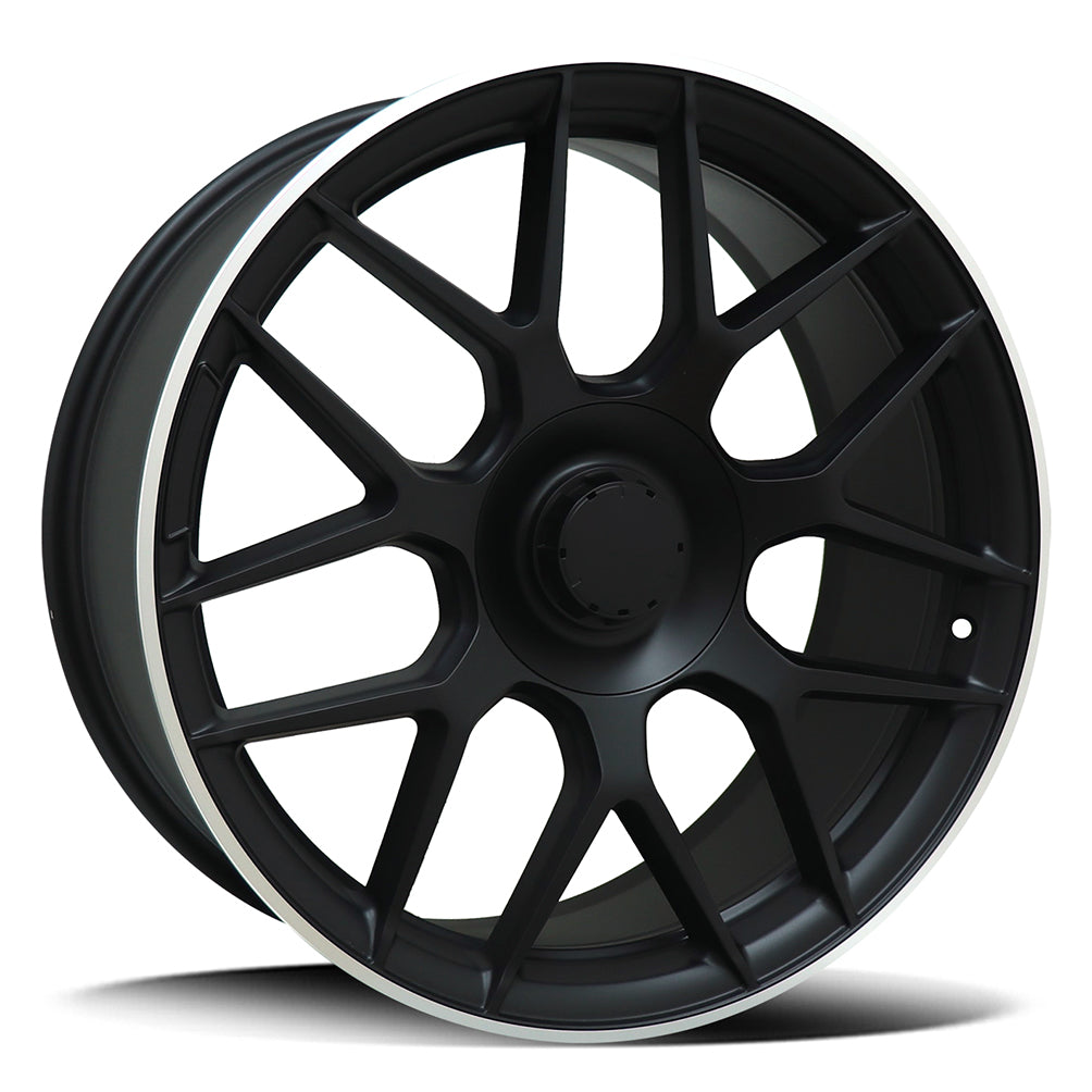Replica Mercedes Rem852mbm Matte Black Milled Lip