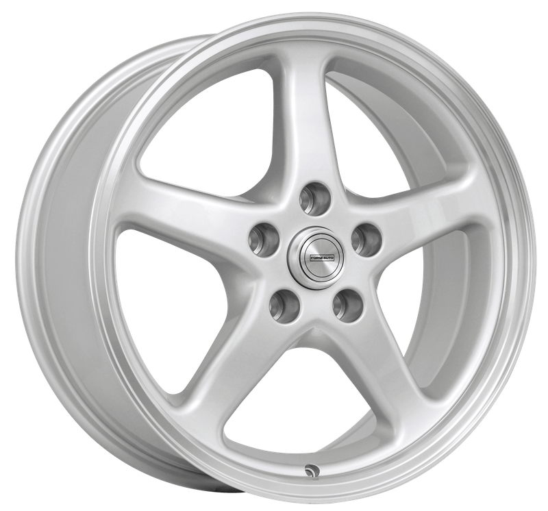 Forgeauto Wheels Walky Silver Machined Lip