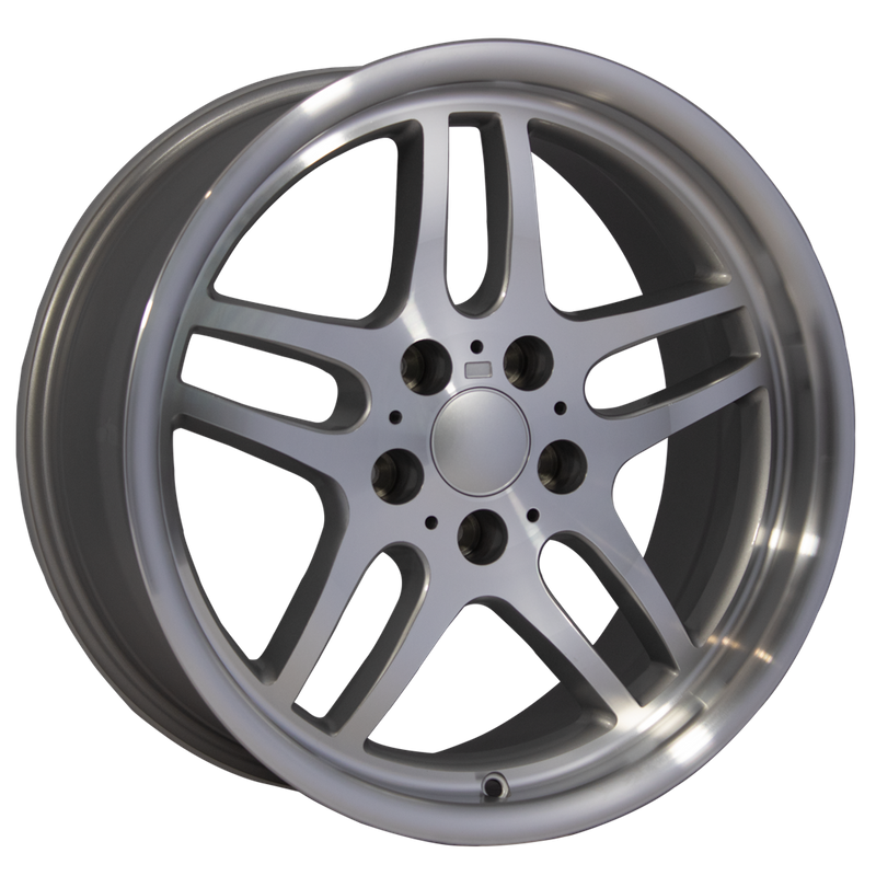 Oe Styles P5061 Bmw Mpar Silver Machined Lip