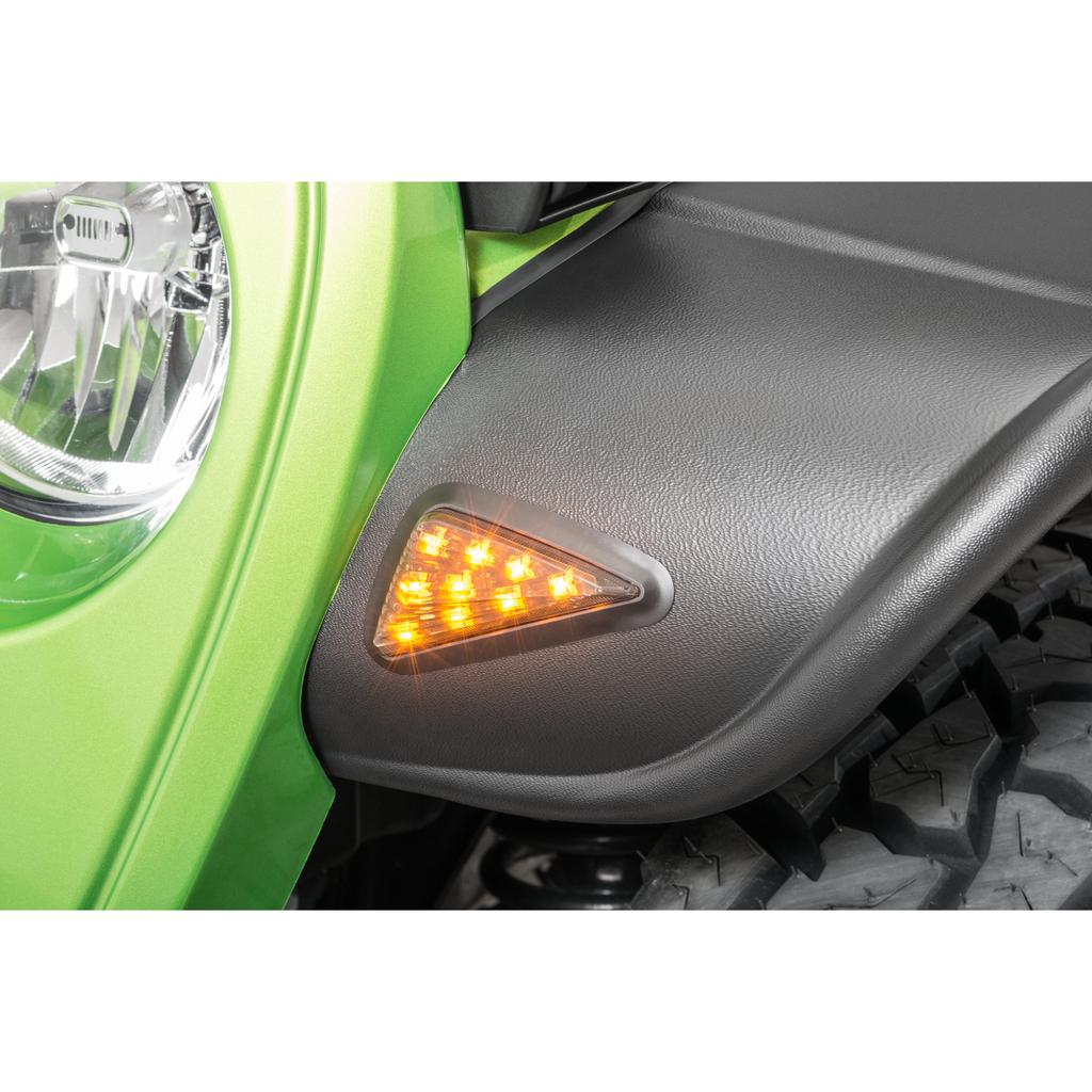 Jeep Wrangler JL Fender Flares – Genuine Bushwacker Flat Style